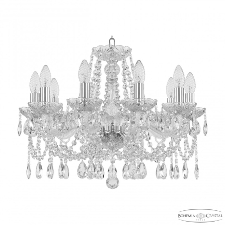 Подвесная люстра Bohemia Ivele Crystal 107 107/10/200 Ni 