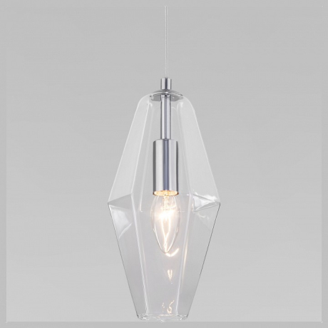 Подвесной светильник Eurosvet Prism 50236/1 прозрачный 