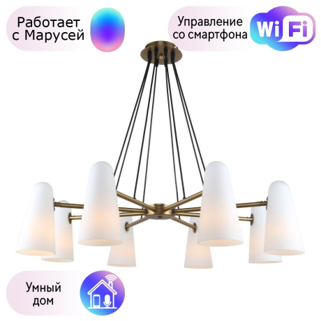 Подвесная люстра Favourite Vision с поддержкой Маруся 2763-8P-М 