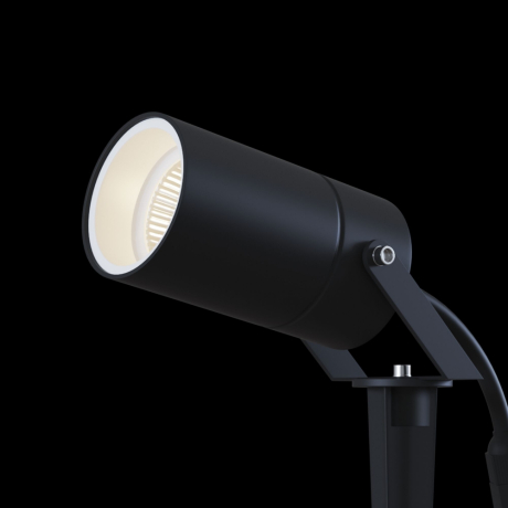 Наземный низкий светильник Maytoni Outdoor Scope O025FL-01B