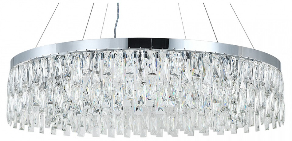 Подвесная люстра Indigo Anna 12029/18P Chrome 
