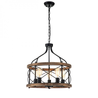 Подвесная люстра Indigo Camino 10017/5P Black