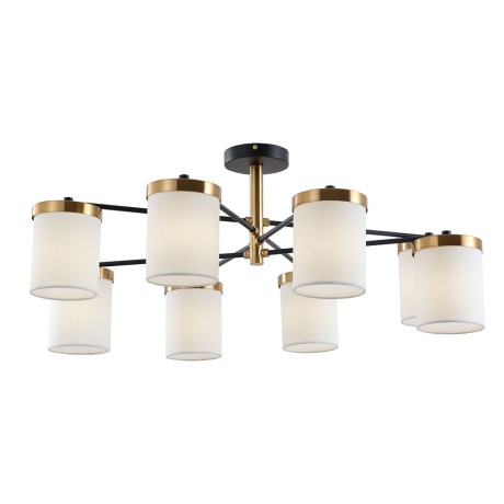 Люстра на штанге Arte Lamp Modello A4099PL-8BK 