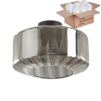 Потолочный светильник с лампочкой Odeon Light Binga 4746/1C+Lamps E27 P45