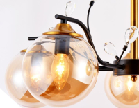 Люстра на штанге с лампочками Ambrella light TR9072+Lamps