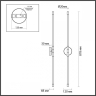 Бра Odeon Light Anta 4392/20WL 