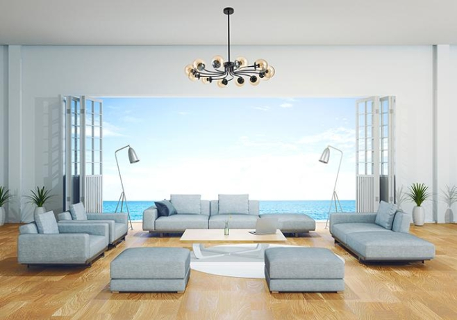 Люстра на штанге Arti Lampadari Teola Teola E 1.1.12 B 