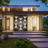 Уличный настенный светильник Elektrostandard 1555 TECHNO LED белый (a038419)