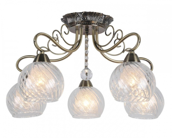 Люстра потолочная с лампочками Omnilux OML-53507-05+Lamps 