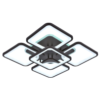 Светодиодная люстра с ПДУ Profit Light 8057/4+1 COF 170W+12W RGB