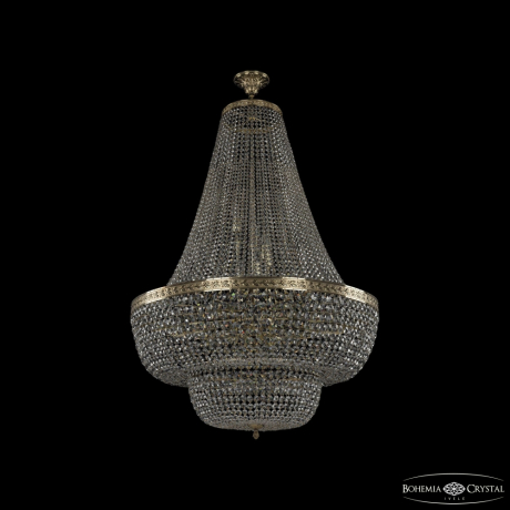 Люстра на штанге Bohemia Ivele Crystal 19101/H2/90IV G C1 