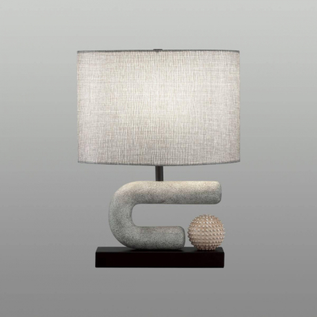 Настольная лампа Odeon Bagel с лампочкой 5410/1TA+Lamps E27 Свеча 