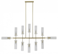 Люстра на штанге Indigo Saetta 11053/12R Gold