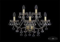 1409B/3+2/195/XL/G Бра Bohemia Ivele Crystal