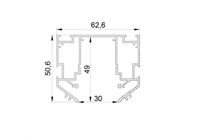 Профиль-держатель Lightstar Teta 505427 