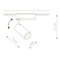 Светильник на штанге Nowodvorski Iris 9002