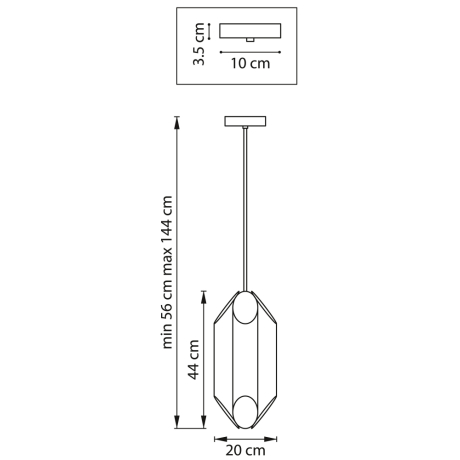Светильник подвесной с Led лампочками в комплекте Lightstar 720087+Lamps 