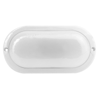 Ultraflash LBF-0901 C01 (Св-к LED влагозащищённый, 8 Вт, IP65, 220В, 6500К, овал) (15348)