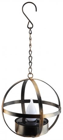 Садовый подвесной светильник на цепи на солнечной батарее Эра ERASFM-02 (Б0044846)
