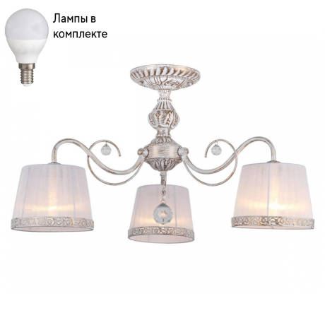 Потолочная люстра с лампочками Omnilux OML-54107-03+Lamps 