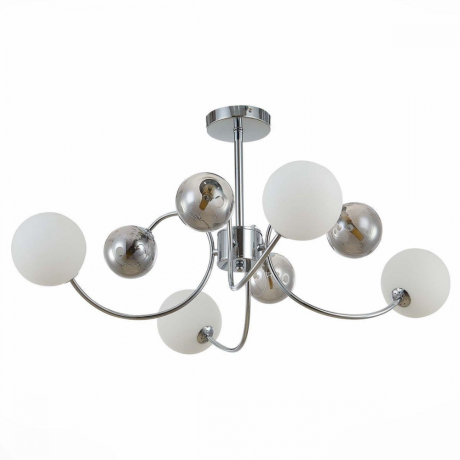 Люстра с Led лампочками в комплекте Evoluce SLE220912-08+Lamps 