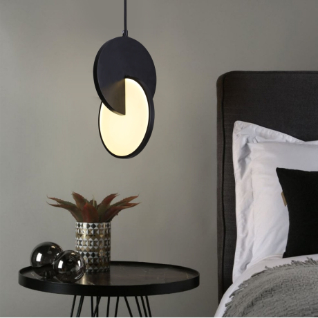 Подвесной светодиодный светильник Eurosvet Lang 50225/1 LED черный 