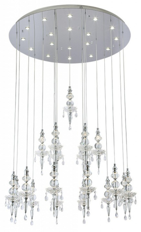 Подвесная люстра Newport 8360 8360/1000 chrome 