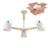 Люстра с лампочками Arte Lamp A7141PL-3WH+Lamps