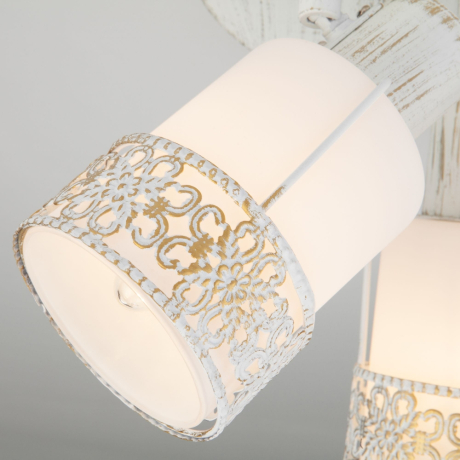 Спот Eurosvet Silvia 20026/3 белый с золотом 