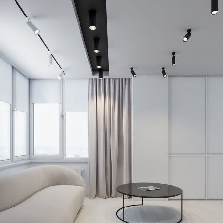 Накладной светильник Elektrostandard Diffe 85580/01 черный (a058230) 