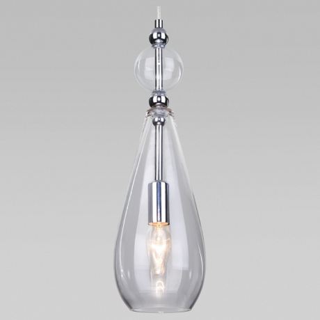 Подвесной светильник Eurosvet Ilario 50202/1 прозрачный 