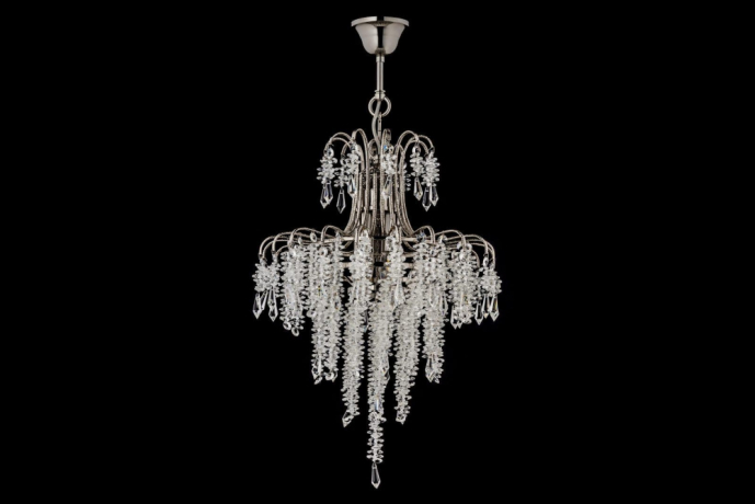 Подвесная люстра Arti Lampadari Erli Nickel Erli E 1.5.40.105 N 