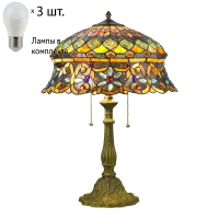 Настольная лампа с лампочками Velante 884-804-03+Lamps E27 P45