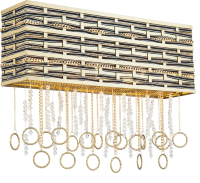 Бра с лампочками Lucia Tucci PERSO W4930.3 gold&amp;black+Lamps