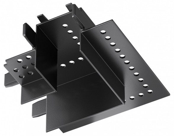 Соединитель угловой L-образный для треков встраиваемых Maytoni Technical Accessories for tracks Radity TRA084CL-12B 