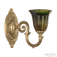 Бра Bohemia Ivele Crystal 7203B10/1/175 FP P2 U Amber-Green/H-1K
