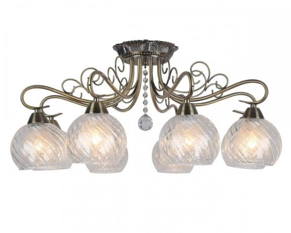 Люстра потолочная с лампочками Omnilux OML-53507-08+Lamps 