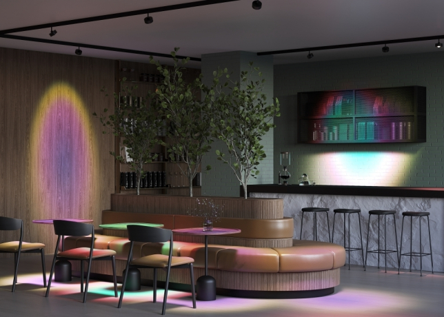 Светильник на штанге Maytoni Technical Lens TR217-4-15WTW-DD-B 