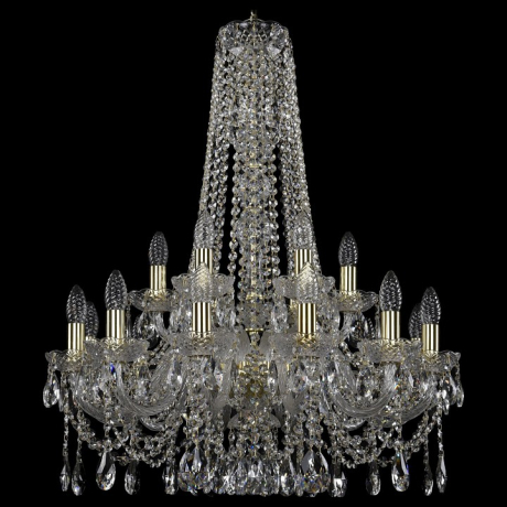 Подвесная люстра Bohemia Art Classic 11.12 11.12.12+6.240.h-82.Gd.Sp 