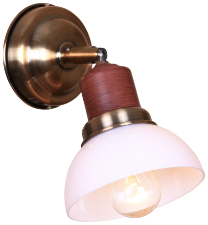 Спот с лампочкой Velante 320-501-01+Lamps E27 P45 