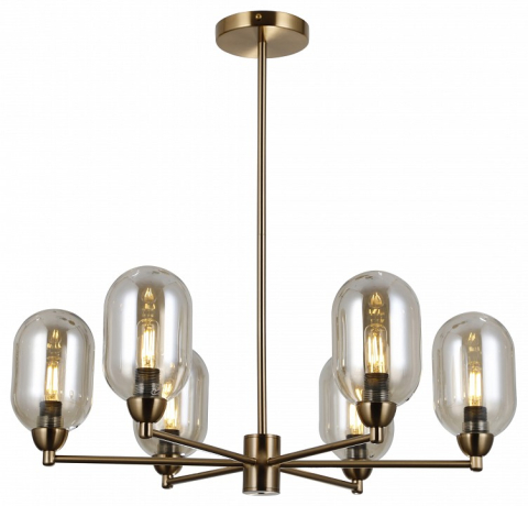 Люстра на штанге Moderli Gracy V10847-6P 