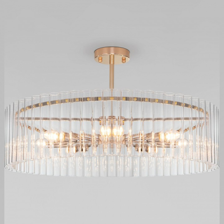 Люстра на штанге Bogate's Flamel 373/8 Smart золото 