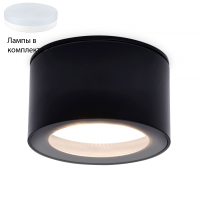Встраиваемый светильник с лампочкой Ambrella light TN6523+Lamps