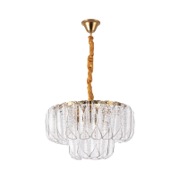 Подвесная люстра с 7 LED лампами. Комплект от Lustrof №648714-709133