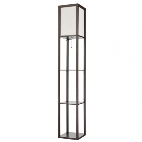 Торшер напольный светильник со столиком. Торшер с полками от Lustrof  751440-770689 