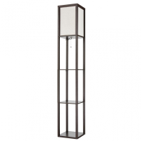 Торшер напольный светильник со столиком. Торшер с полками от Lustrof  751440-770689