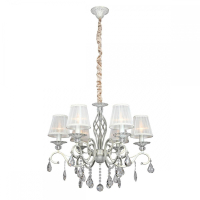 Люстра подвесная со светодиодными лампочками E14, комплект от Lustrof. №67103-657009