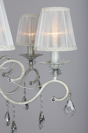 Люстра подвесная со светодиодными лампочками E14, комплект от Lustrof. №67103-657009 