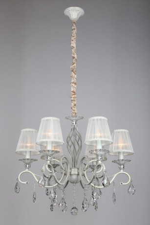 Люстра подвесная со светодиодными лампочками E14, комплект от Lustrof. №67103-657009 