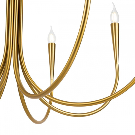 Люстра на штанге Freya Branches FR5253PL-08BS 